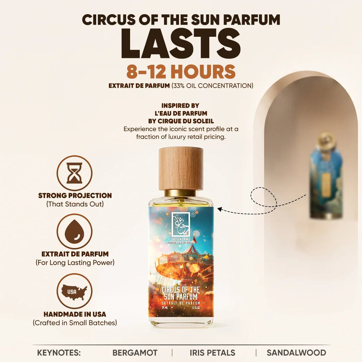 Dua Circus Of The Sun Parfum - FragranceGems