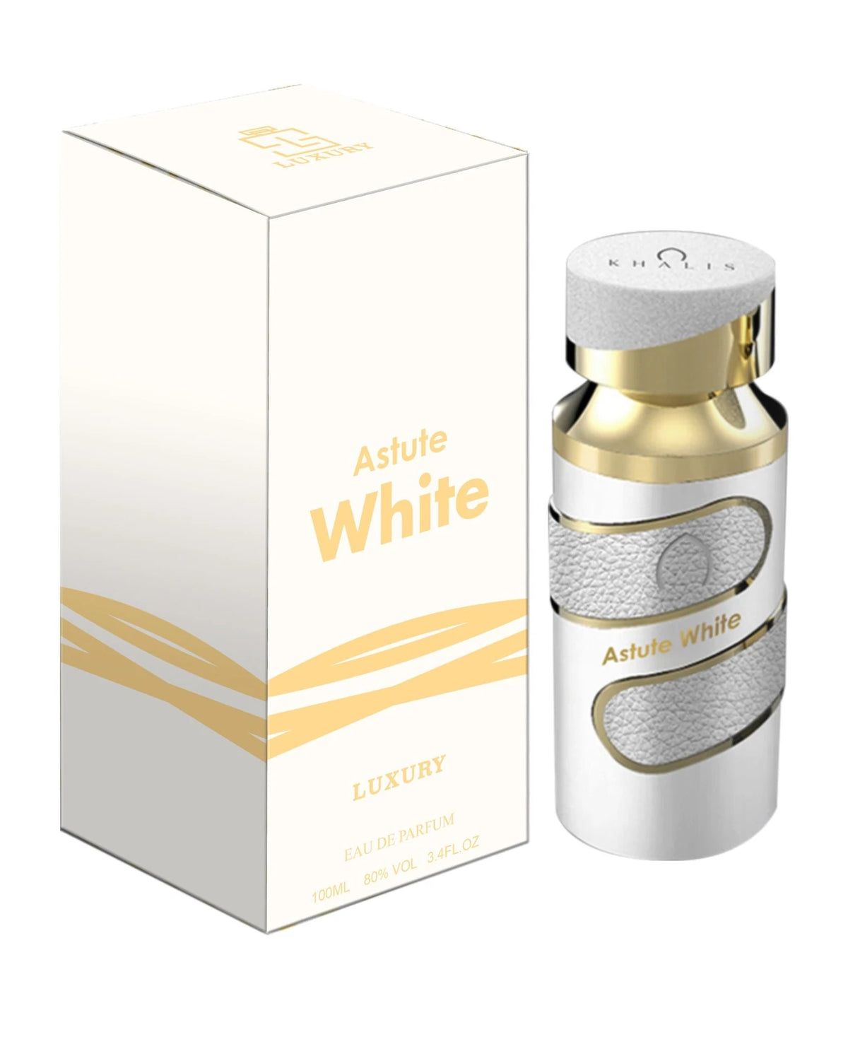 Khalis Astute White (100ml) parfumfles