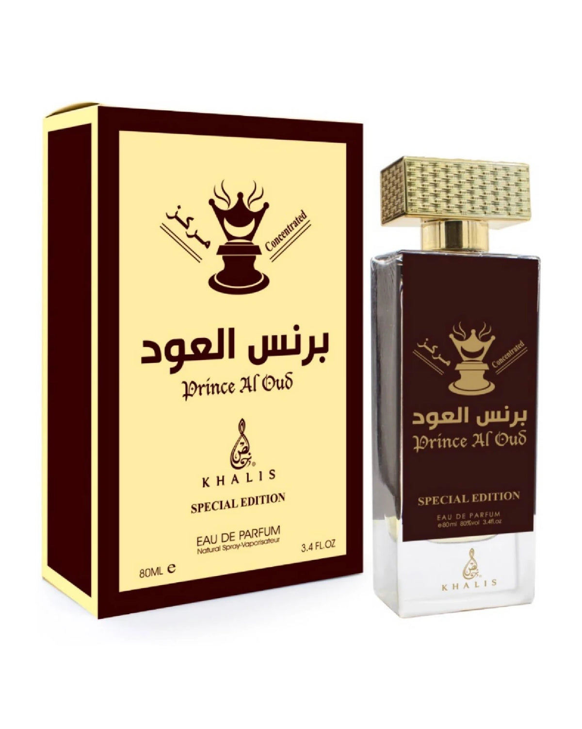 Khalis Prince Al Oud (80ml) parfumfles