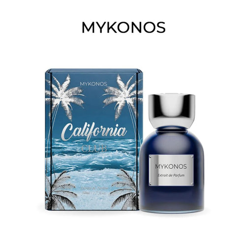 Mykonos California Club (50ml) – Eaux de Parfum, flacon