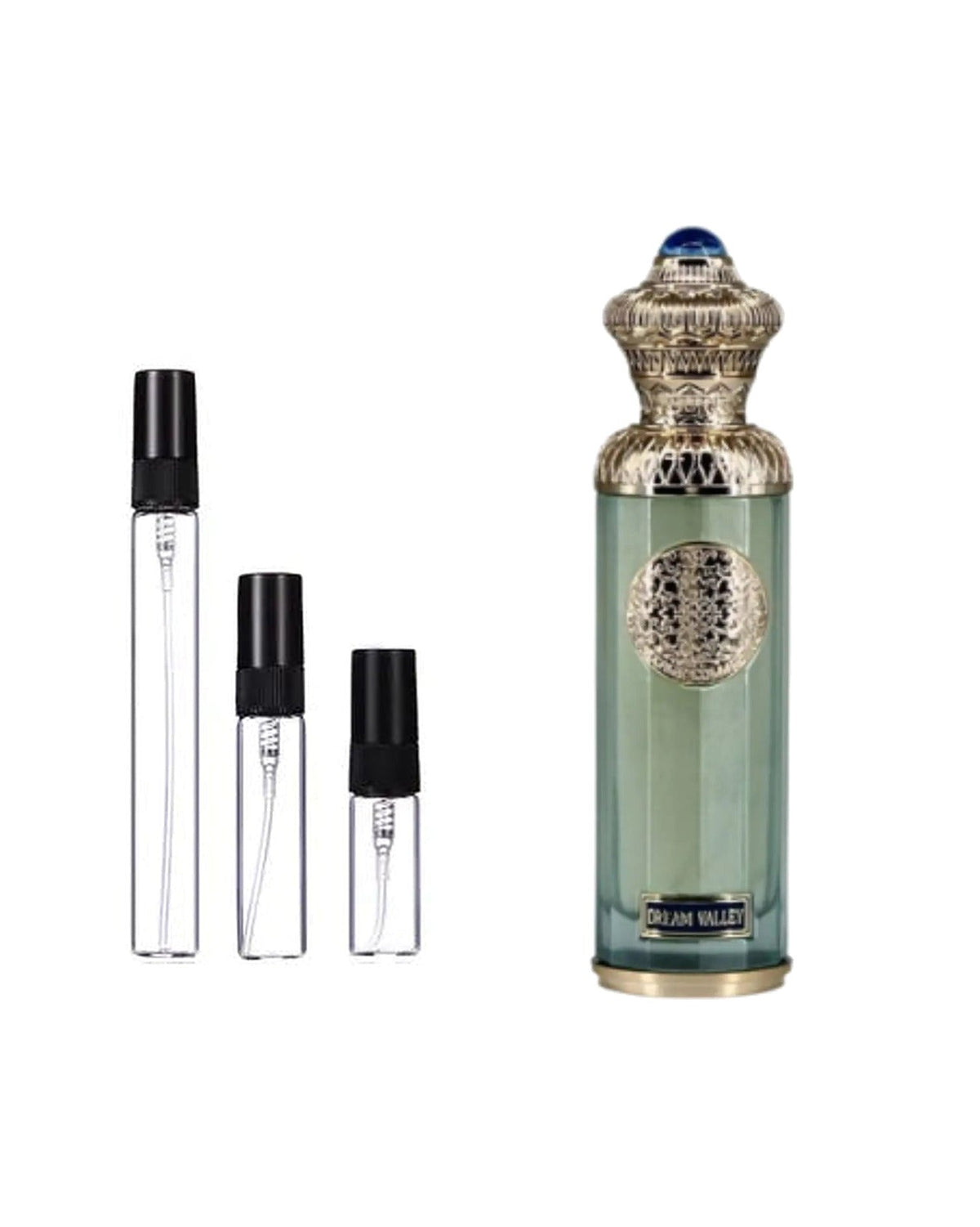 Surrati Sample Service – Eaux de Parfum, zijaanzicht
